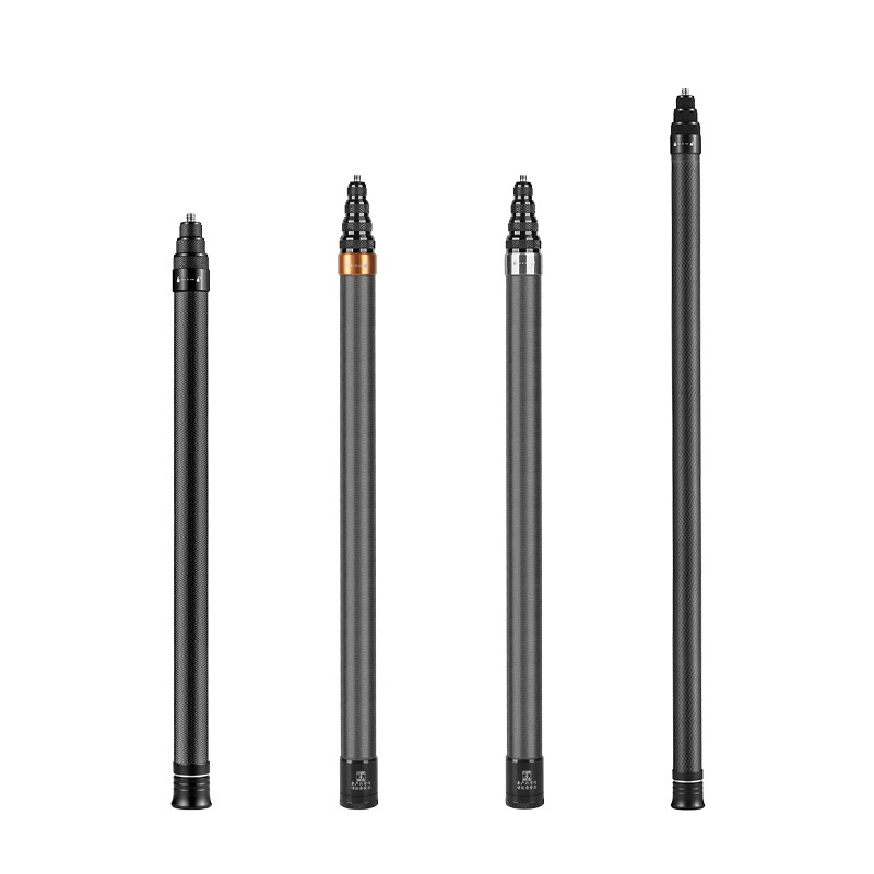 Ράβδος επέκτασης για Insta360 και GoPro πανοραμικές κάμερες δράσης, αλουμινίου κράμα, μέγιστο φορτίο έως 2 kg