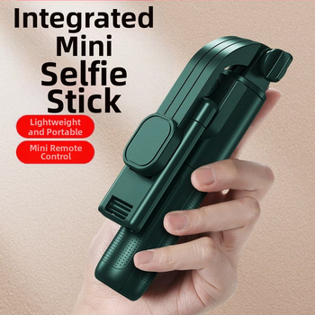 Selfie stick Bluetooth mini cu trepied portabil pentru telefon — aliaj de aluminiu, fără marcă, piața principală: Alte piețe