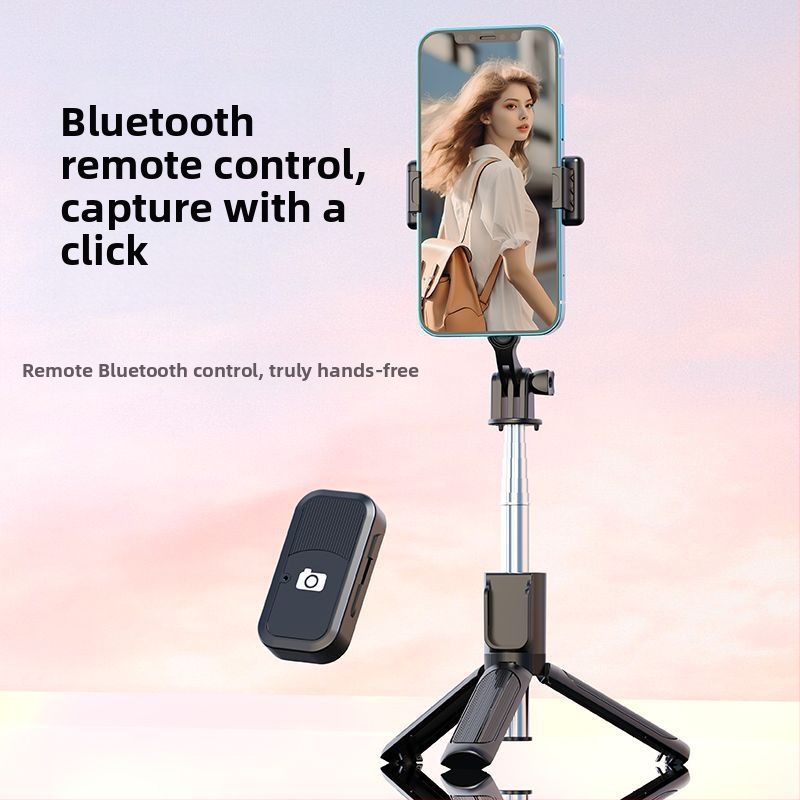 Мини Bluetooth селфи стик с преносим трипод за телефон — алуминиева сплав, без марка, основен пазар: Други