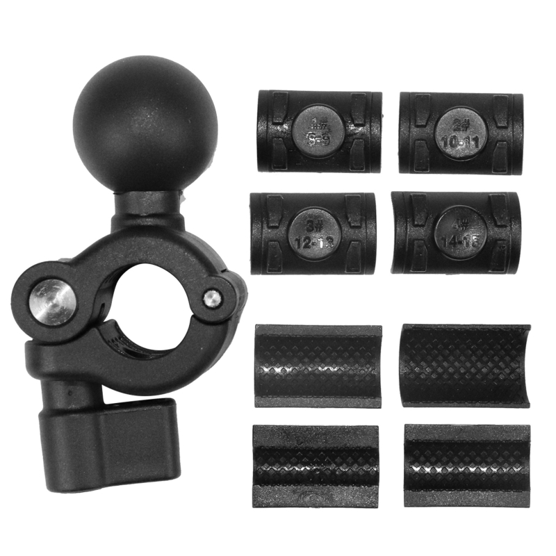 Baza za retrovizor motocikla s nosačem za telefon i akcijsku kameru | Materijal: najlon + vlakna | Model: GP377A-L/GP377B-L | Kompatibilno s GoPro, Insta360, DJI, Xiaoyi | Moguć ispis logotipa