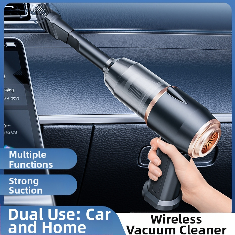 Rankinis belaidis automobilio dulkių siurblys, 65W, 5V, 20000Pa, įkraunamas