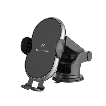 Οικουμενικό στήριγμα κινητού για αεραγωγό αυτοκινήτου με ασύρματη φόρτιση 15W, ενεργοποίηση με αισθητήρα, έξοδος 5V3A, QC3.0