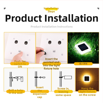 Ηλιακή υπόγεια λάμπα κήπου LED, 5W, 6–12 ώρες φωτισμού, εξωτερική αδιάβροχη, μοντέλο: Μεγάλο τετράγωνο ματ φανάρι