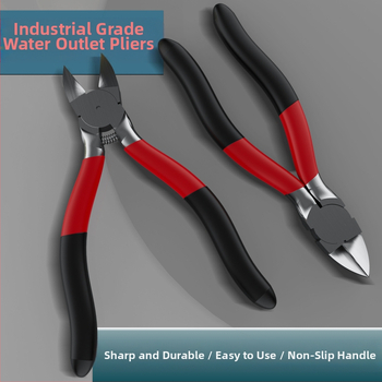 Maibu клещи с наклонени челюсти, висока твърдост, индустриално качество за рязане, 130 g, за пластмаса