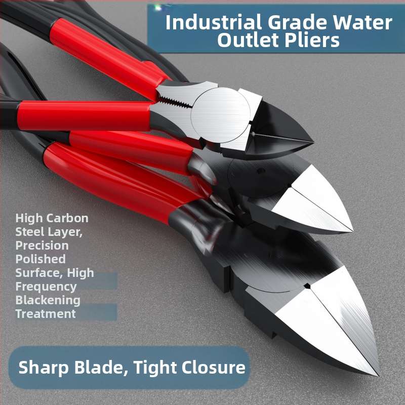 Maibu клещи с наклонени челюсти, висока твърдост, индустриално качество за рязане, 130 g, за пластмаса