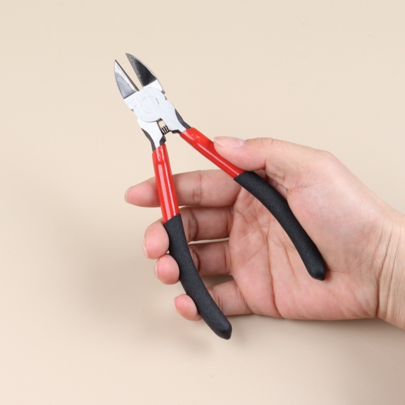 Maibu клещи с наклонени челюсти, висока твърдост, индустриално качество за рязане, 130 g, за пластмаса