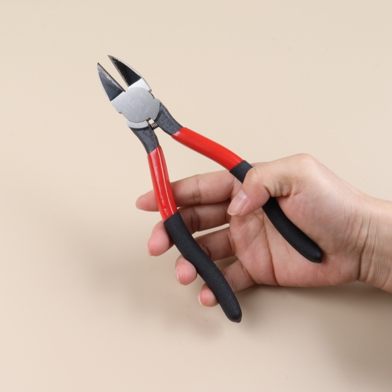 Maibu клещи с наклонени челюсти, висока твърдост, индустриално качество за рязане, 130 g, за пластмаса