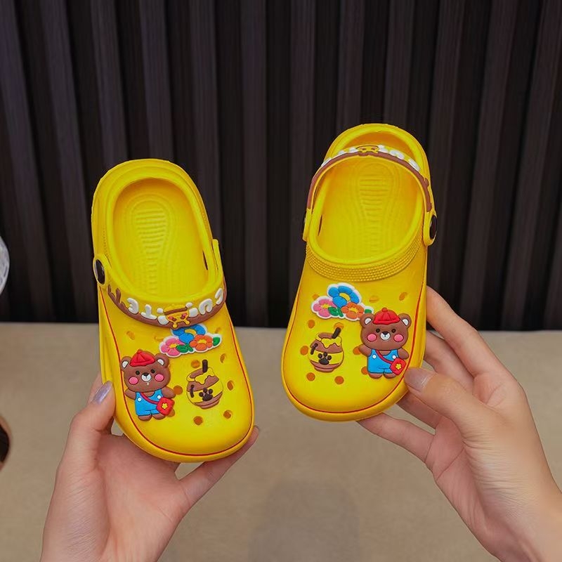 Vaikų EVA šlepetės su 3D karikatūrų dizainu, unisex, amžius 1–12 metų