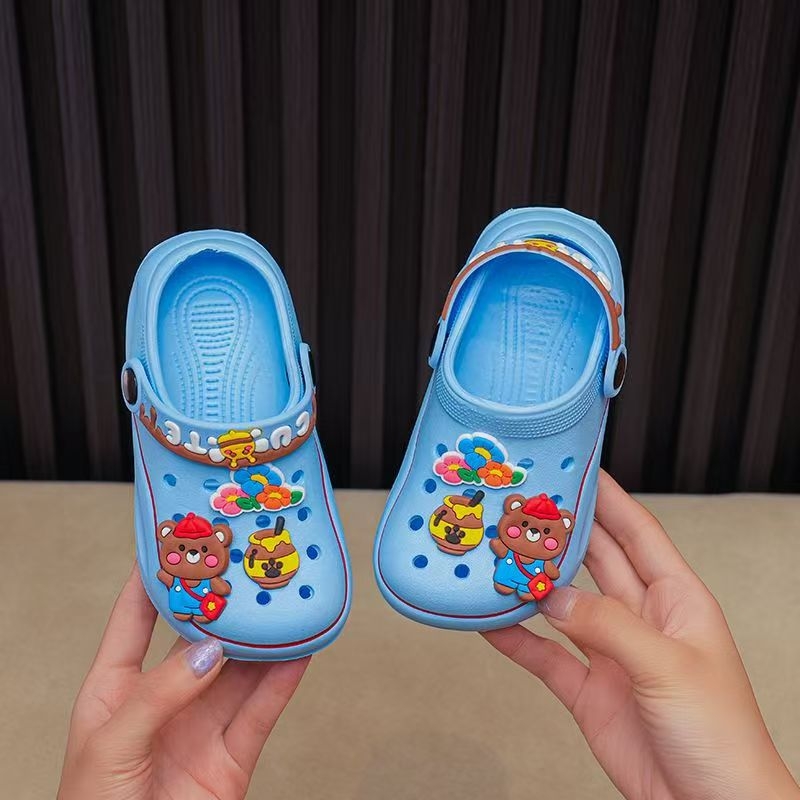 Vaikų EVA šlepetės su 3D karikatūrų dizainu, unisex, amžius 1–12 metų