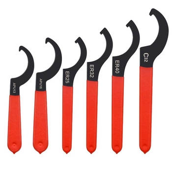 HSYABC CNC държач за инструмент и ключ с Hook глава — 45# стомана, тегло 0.3 кг