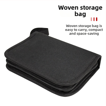 Σετ εργαλείων επισκευής ελαστικών αυτοκινήτου, μεταλλική κατασκευή, BS-5565, συσκευασία σε υφασμάτινη τσάντα, σετ 24/46/62 τεμαχίων, για αυτοκίνητα, μοτοσικλέτες και ηλεκτρικά οχήματα