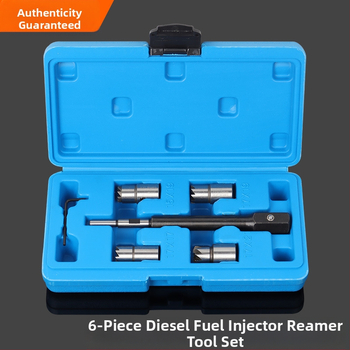 Σετ ρεάμερ καθαρισμού βάσης εγχύσεων ντίζελ – 6/7/11/17 τεμάχια; χάλυβας υψηλής περιεκτικότητας σε άνθρακα; βάρος 0,65 kg; καθολική χρήση