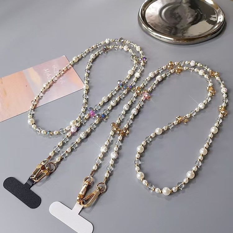 Privešak za telefon - ručno izrađeni ženski modni dodatak; Materijal: umjetni kristal + akril; Stil: ženski; Funkcija: dekoracija