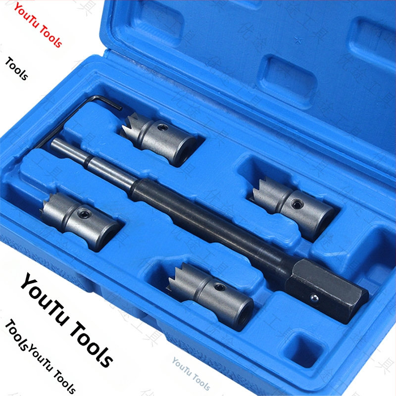 Sada nástrojov na demontáž dieselového vstrekovača s reamerom — 5/7/10/17 kusov, utmall