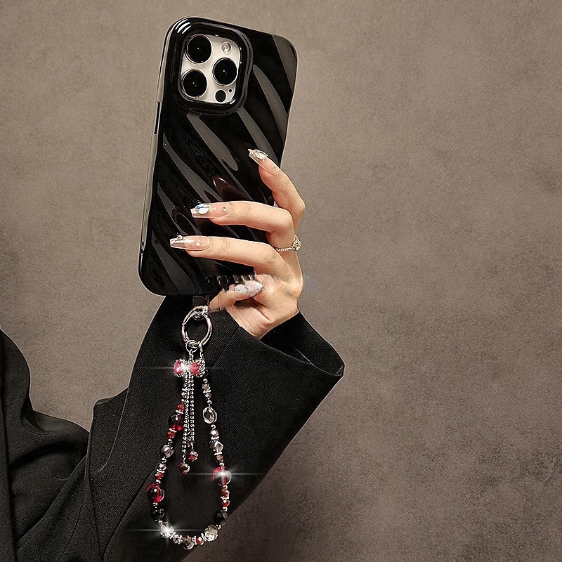 Ručno izrađeno privjesak za mobitel s umjetnim kristalima, PVC užad, metalna kopča