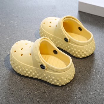 Παιδικά EVA κλόξ για καλοκαίρι, με φαρδιά σόλα, παραλιακά σανδάλια για κορίτσια, Άνοιξη 2025