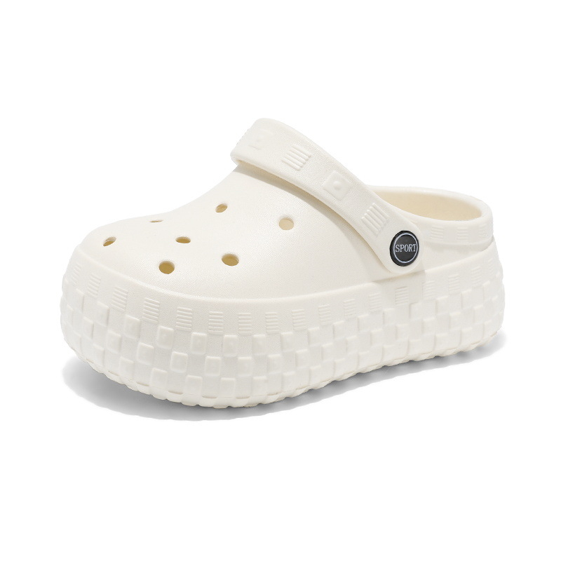 Gyerekeknek szóló EVA clogok, nyári kültéri strandcipők lányoknak, vastag talppal, 2025 tavasz