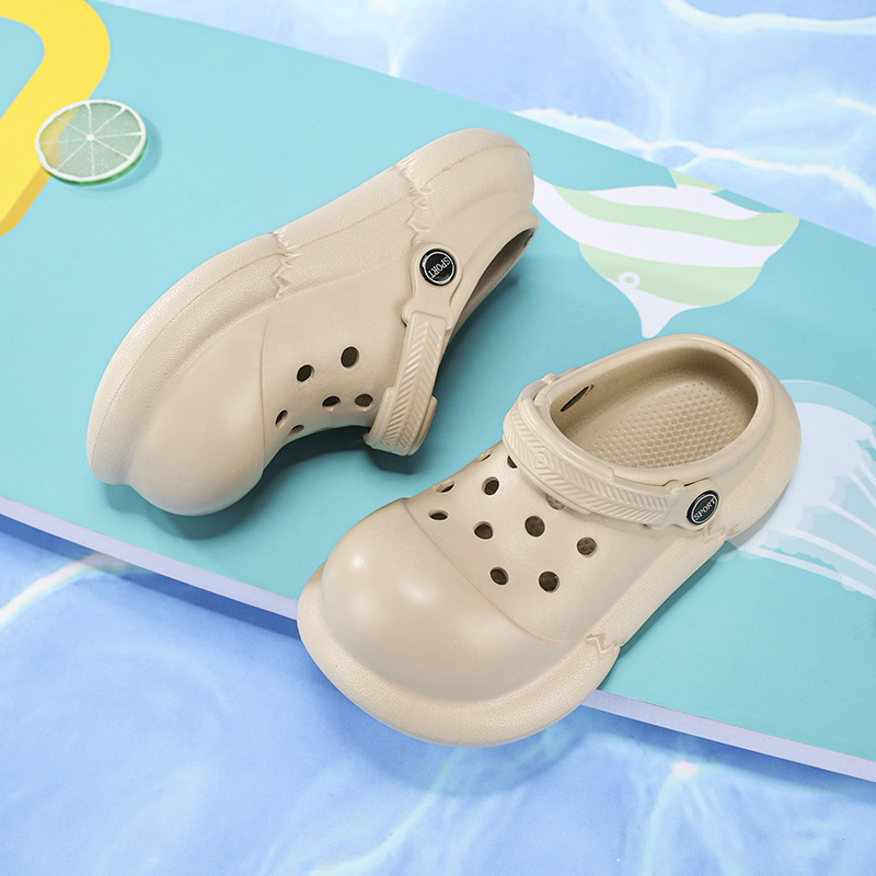 Clogs s EVA gornjim dijelom za djevojčice i žene, svakodnevne udobne sandale bez podstave, proljeće 2025