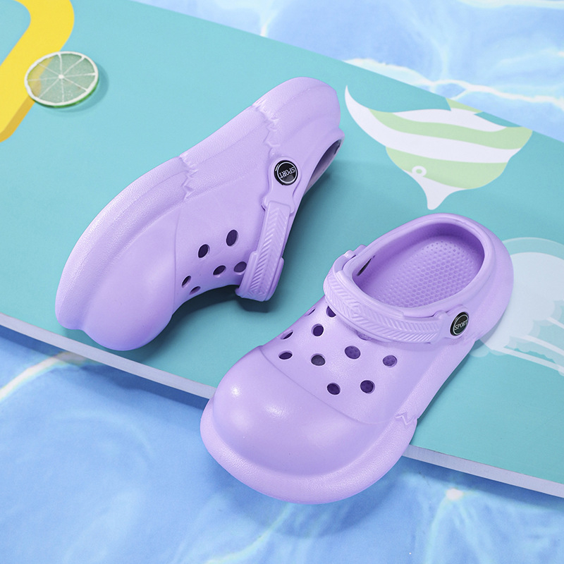 Clogs s EVA gornjim dijelom za djevojčice i žene, svakodnevne udobne sandale bez podstave, proljeće 2025