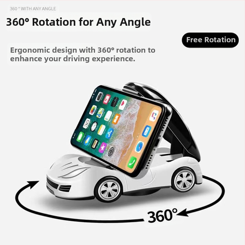 Držiak na telefón do auta na prístrojovú dosku, univerzálne uchytenie lepiacou metódou, pasívny dizajn