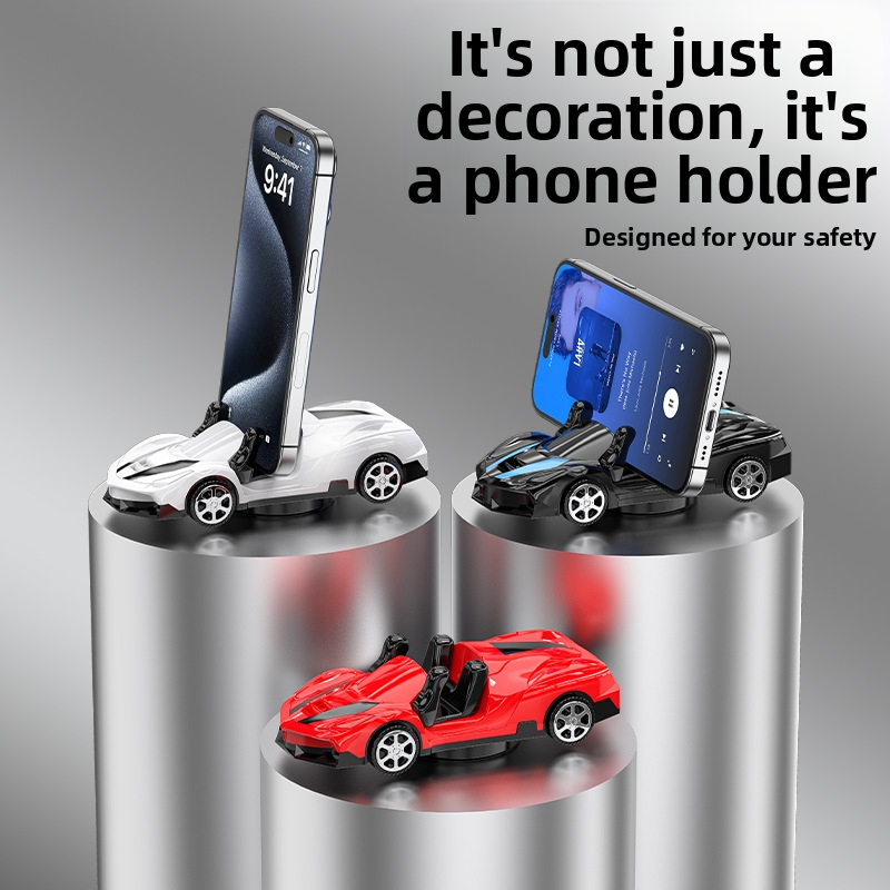 Držiak na palubnú dosku auta — univerzálna kompatibilita, lepiace uchytenie a možnosť prispôsobenia — Značka Quickly (Nie je nabíjateľný)