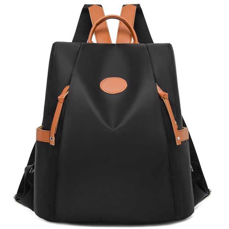 Ženski ranac od najlona, urbani jednostavan stil, proljeće 2024, podstava od poliestera, skriveni džep sa zatvaračem