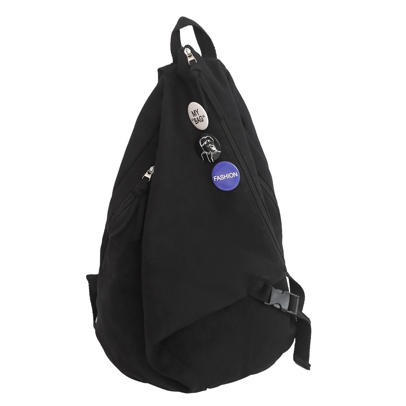 Unisex platneni ruksak za školu, gradski minimalistički stil, kapacitet 20–35 L, kompatibilan s 15-inčnim prijenosnikom, naramenice s zračnim jastučićima