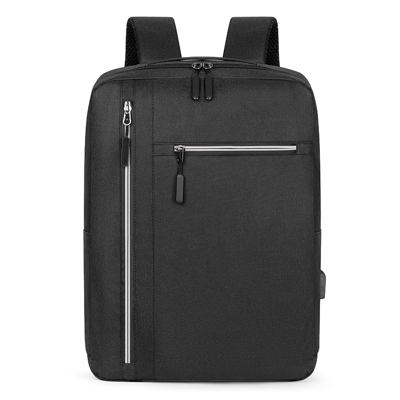 Uniszex Oxford anyagú hátizsák USB-porttal, kompatibilis 15 hüvelykes laptophoz, kapacitás alatt 20 L