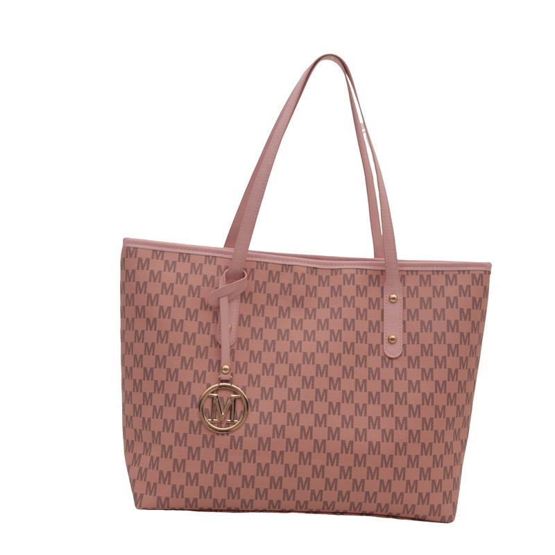 Tote torba, PU koža, horizontalni kvadratni oblik, zatvaranje zipom, džep za telefon, dvostruke naramenice