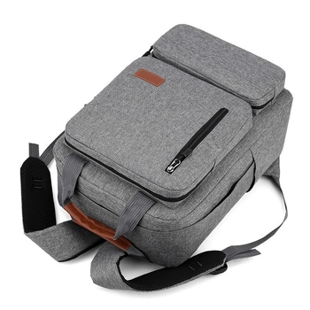 Mănușcă pentru bărbați: rucsac din canvas, stil business-casual, cu design respirabil, impermeabil, rezistent la uzură și curea cu pernă de aer