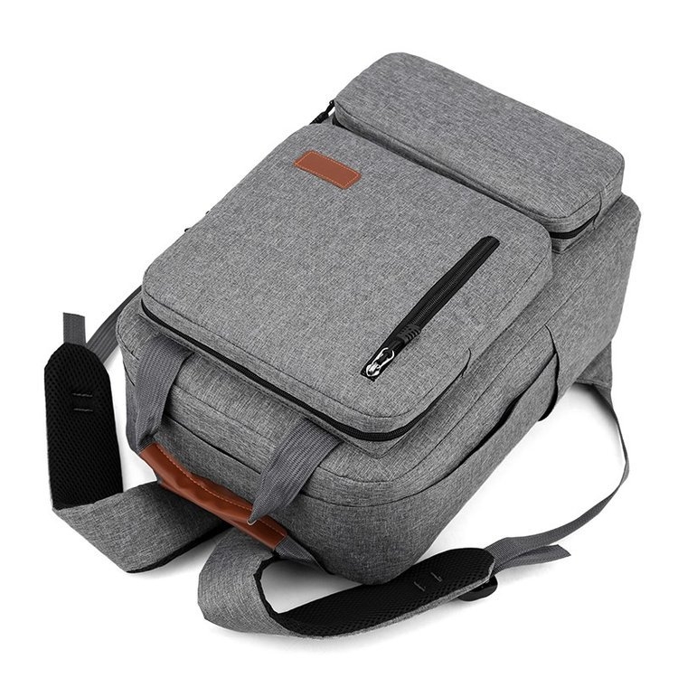 Mănușcă pentru bărbați: rucsac din canvas, stil business-casual, cu design respirabil, impermeabil, rezistent la uzură și curea cu pernă de aer