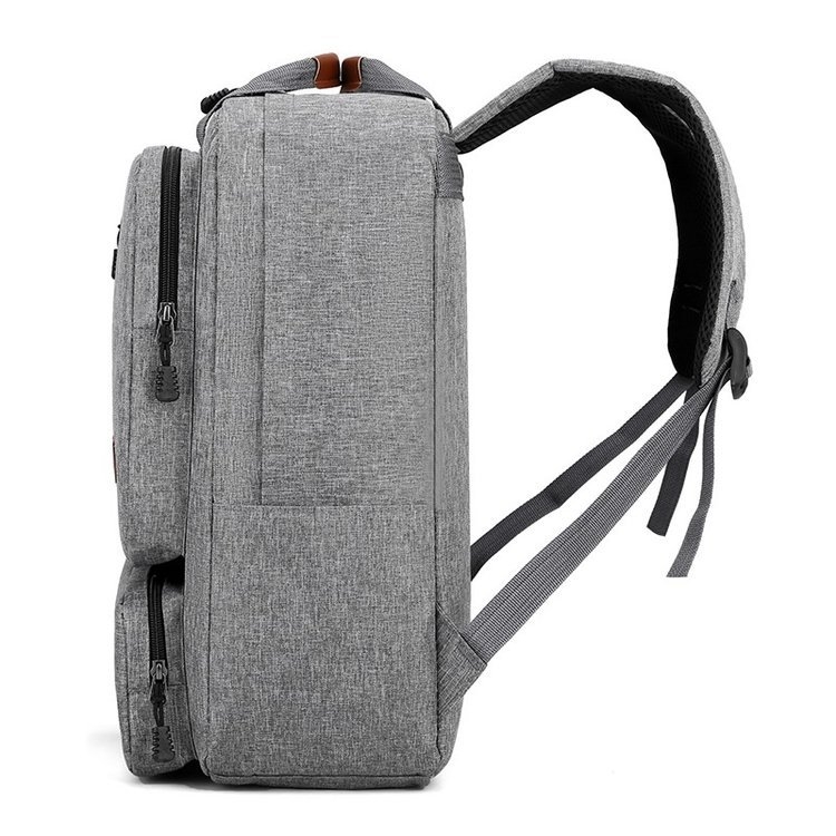 Mănușcă pentru bărbați: rucsac din canvas, stil business-casual, cu design respirabil, impermeabil, rezistent la uzură și curea cu pernă de aer