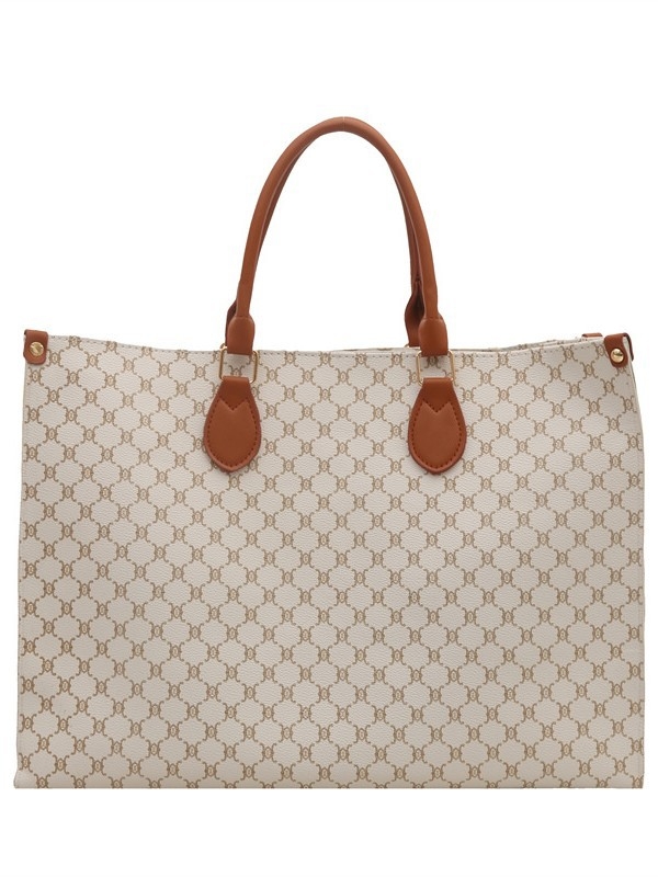 Utcai divat stílusú tote táska, PU anyag, cipzár, telefontartó zseb, poliészter bélés