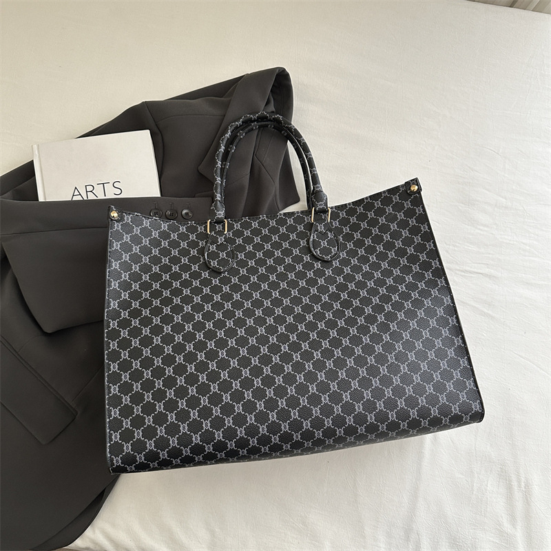 Utcai divat stílusú tote táska, PU anyag, cipzár, telefontartó zseb, poliészter bélés