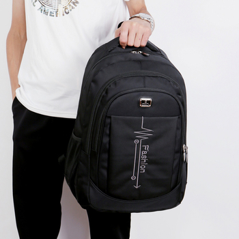 Σακίδιο από Oxford ύφασμα, χωρητικότητα 20–35 L, πολλαπλά διαμερίσματα, θήκη για φορητό 15 ιντσών, καμπύλοι ιμάντες ώμων