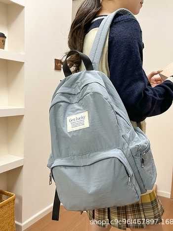 Σακίδιο πλάτης για γυναίκες – νάιλον, χωρητικότητα 20–35 L, ταιριάζει σε 14 ιντσών φορητό, ανθεκτικό στη φθορά, επένδυση πολυεστέρα