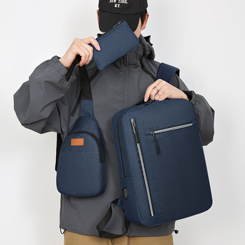 Muški ruksak - Oxford tkanina, 20-35L, Gradski stil, Otporan na habanje