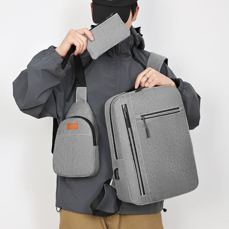 Muški ruksak - Oxford tkanina, 20-35L, Gradski stil, Otporan na habanje