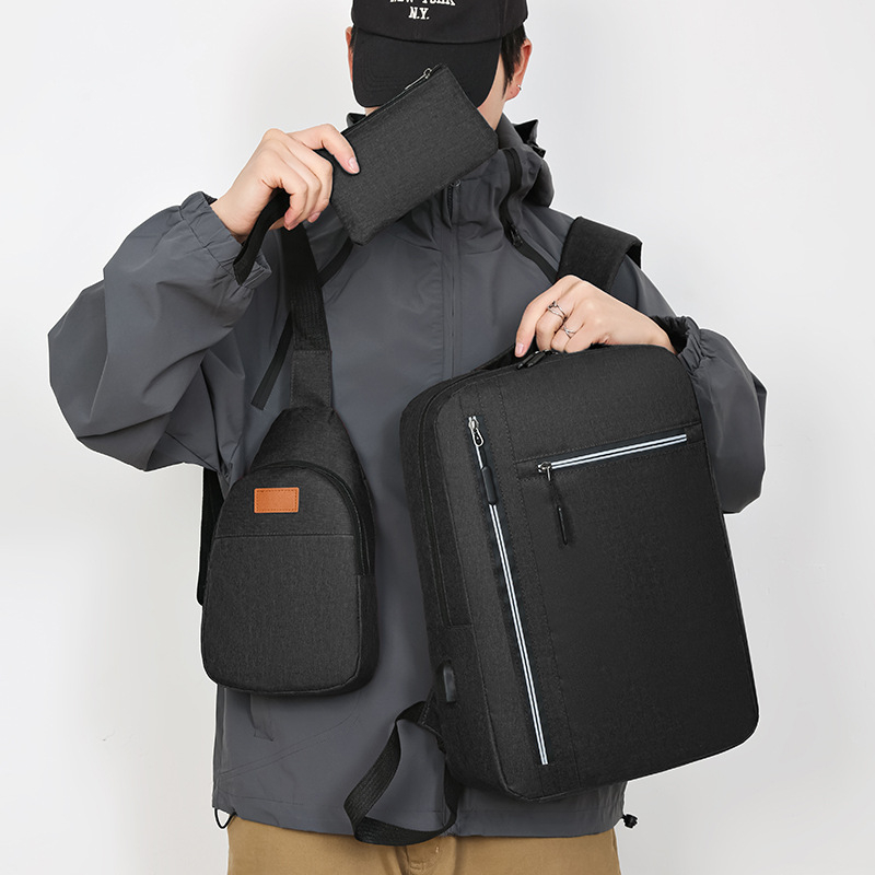 Muški ruksak - Oxford tkanina, 20-35L, Gradski stil, Otporan na habanje