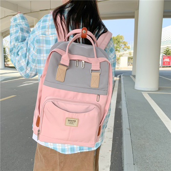 Ученическа раница с голям капацитет (56–75 л), нейлонова, дишаща, водоустойчива и износоустойчива, презрамка с въздушна възглавница, облицовка от полиестер