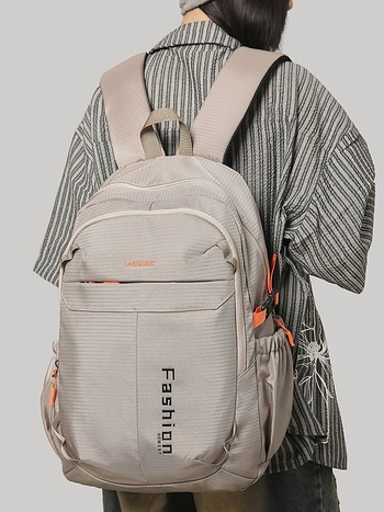 Σακίδιο ταξιδιού από καμβά, στυλ αναψυχής, κλείσιμο με φερμουάρ, εσωτερική θήκη για το τηλέφωνο, επένδυση πολυεστέρα