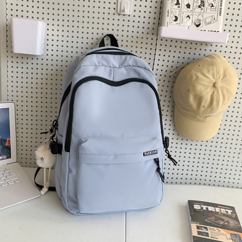 Unisex σακίδιο πλάτης για φορητό υπολογιστή, μεγάλη χωρητικότητα, νάιλον, ανθεκτικό στη φθορά και στους κραδασμούς