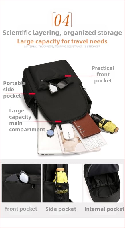 Canvasový školský batoh so vzorom písmen, priedušný, objem 20–35 l, podšívka polyester