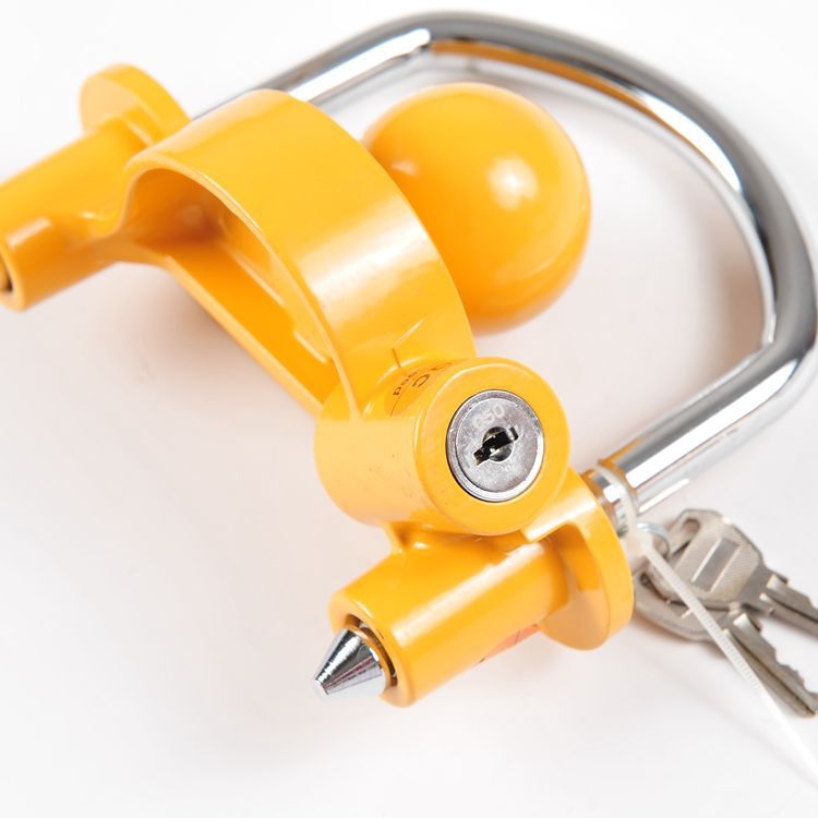 Priekabos užraktas YH9006 – korpusas iš plieno ir cinko lydinio, užrakto cilindras iš plieno, užsakymu pritaikymas galimas