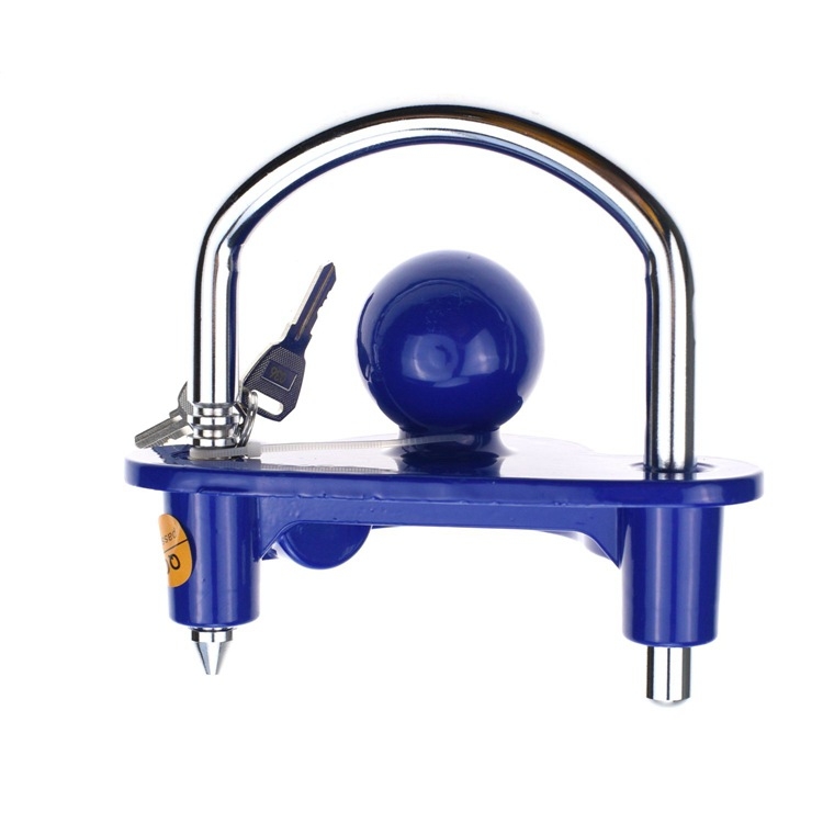 Priekabos užraktas YH9006 – korpusas iš plieno ir cinko lydinio, užrakto cilindras iš plieno, užsakymu pritaikymas galimas