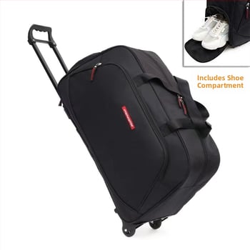 Cestovná taška s priehradkou na topánky, vodotesná, ľahká, dýchajúca, Oxford látka, kapacita pod 20L, mäkká rukoväť, unisex