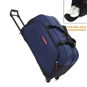 Cestovná taška s priehradkou na topánky, vodotesná, ľahká, dýchajúca, Oxford látka, kapacita pod 20L, mäkká rukoväť, unisex