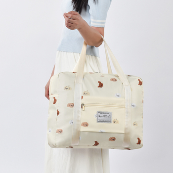 Τσαντάκι αποσκευών με καρτούν, κυβoειδής πολυεστερικός αποθηκευτικός οργανωτής, πολυλειτουργικός για μετακόμιση, ταξίδια και αποθήκευση στο υπνοδωμάτιο