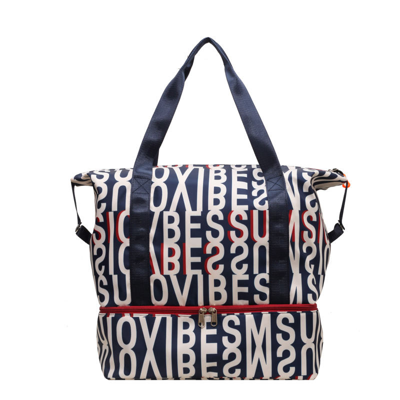 Gurulós utazótáska – nagy kapacitás 36–55L, Oxford anyag, terheléscsökkentő funkció, nylon bélés, városi egyszerű stílus