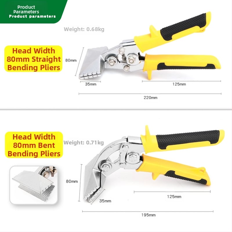 Musen Hall skladacie kliešte na ohýbanie a pritláčanie hrán pre opravy motorových vozidiel